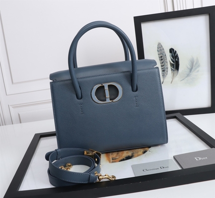 Calfskin Dior ब्रांडेड महिलाओं का हैंडबैग मीडियम St Honoré Tote D6718