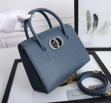Calfskin Dior ब्रांडेड महिलाओं का हैंडबैग मीडियम St Honoré Tote D6718