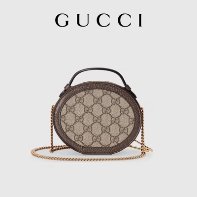 GUCCI ब्रांडेड महिलाओं के हैंडबैग Ophidia मिनी डिजाइनर कैनवास कंधे बैग ODM