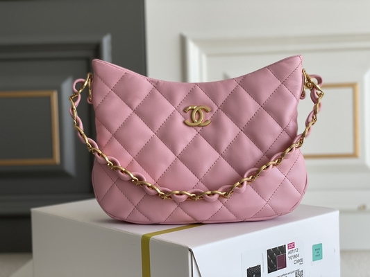 Chanel AS3562 स्मॉल हॉबो आर्मपिट हिप्पी टोट बैग शोल्डर बैग 2022 ऑटम विंटर