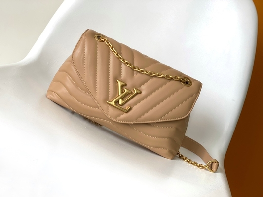 LV Preloved ब्रांडेड बैग M58549 न्यू वेव चेन बैग