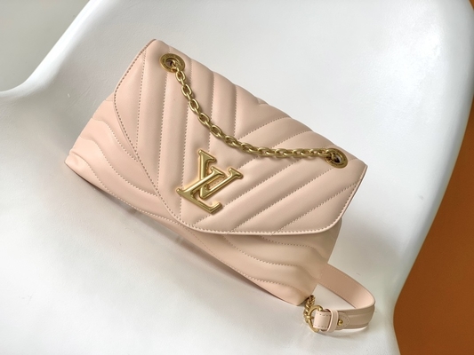 LV Preloved ब्रांडेड बैग M58549 न्यू वेव चेन बैग
