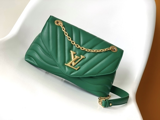 LV Preloved ब्रांडेड बैग M58549 न्यू वेव चेन बैग