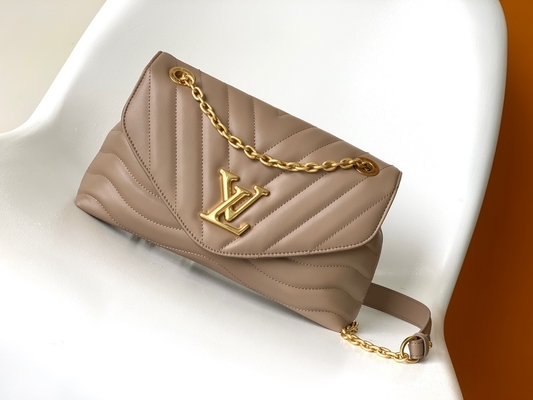 LV Preloved ब्रांडेड बैग M58549 न्यू वेव चेन बैग